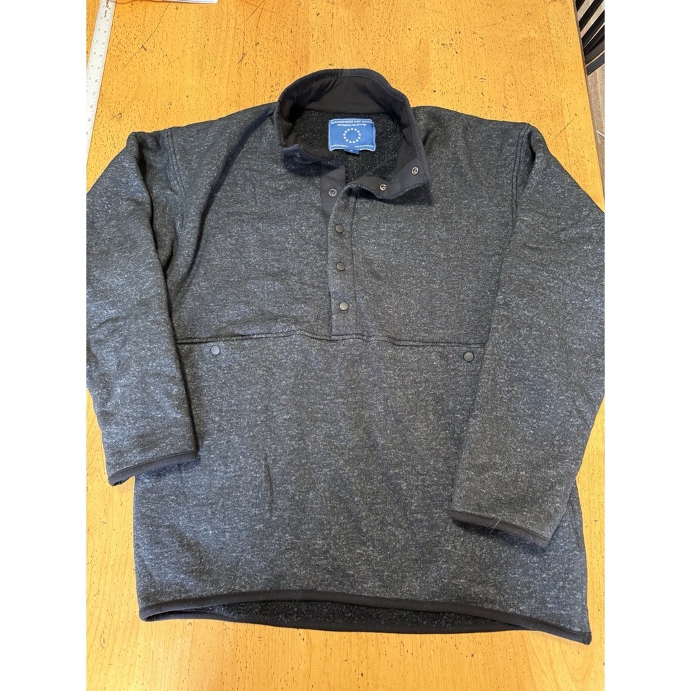 Blankenship Dry Goods fleece jacket the Hamilton Tailgater Gray sz Xlmade in USA